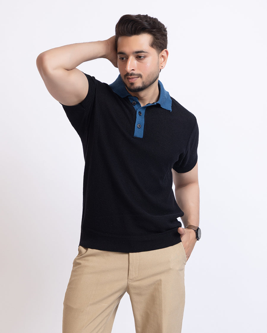 Premium Knit Polo That Looks ₹3000+ — Now ₹999 😮‍🔥
