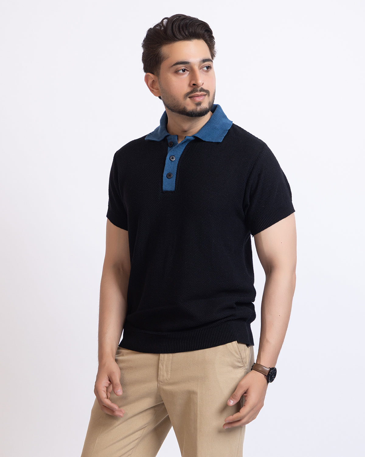 Premium Knit Polo That Looks ₹3000+ — Now ₹999 😮‍🔥