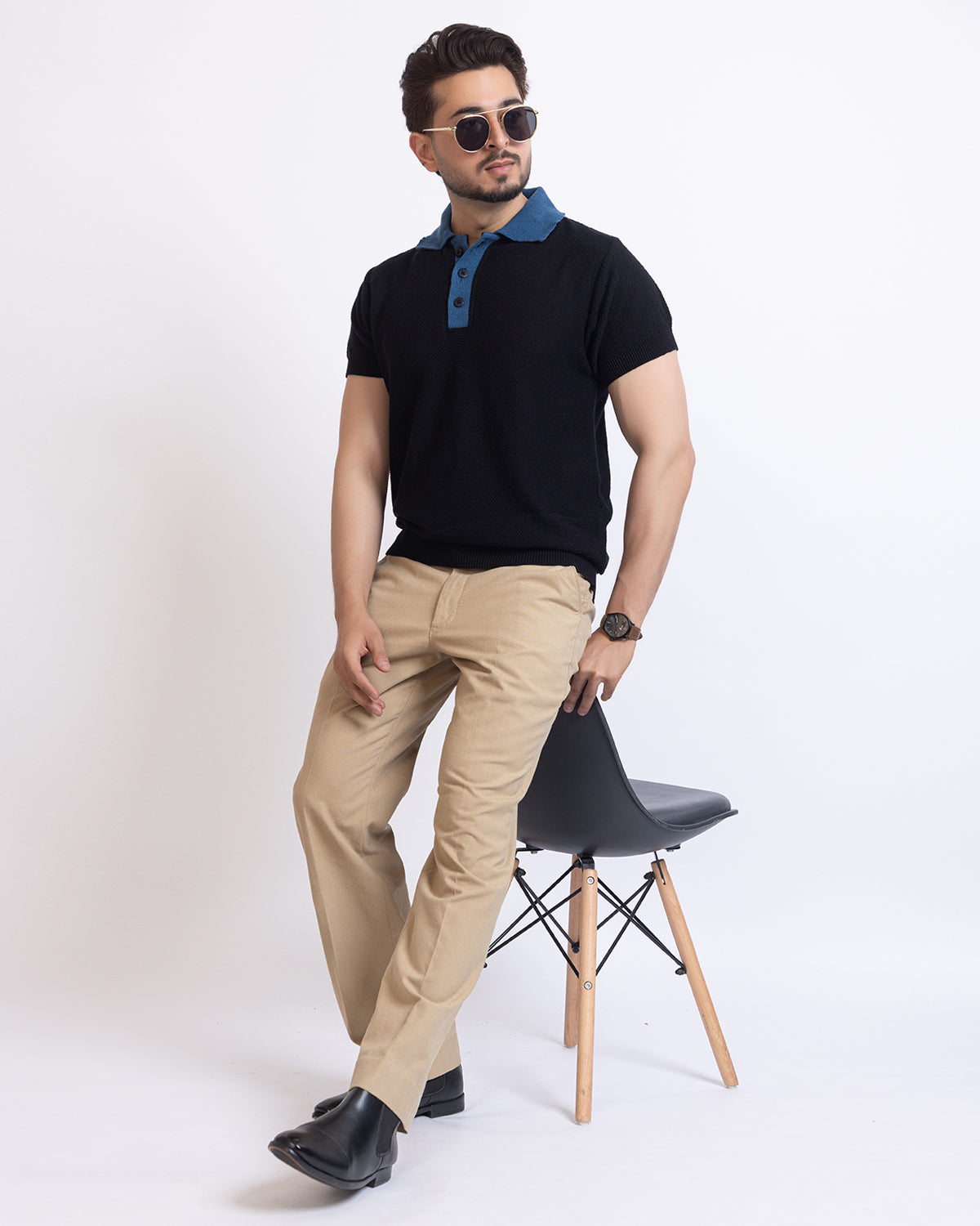 Premium Knit Polo That Looks ₹3000+ — Now ₹999 😮‍🔥