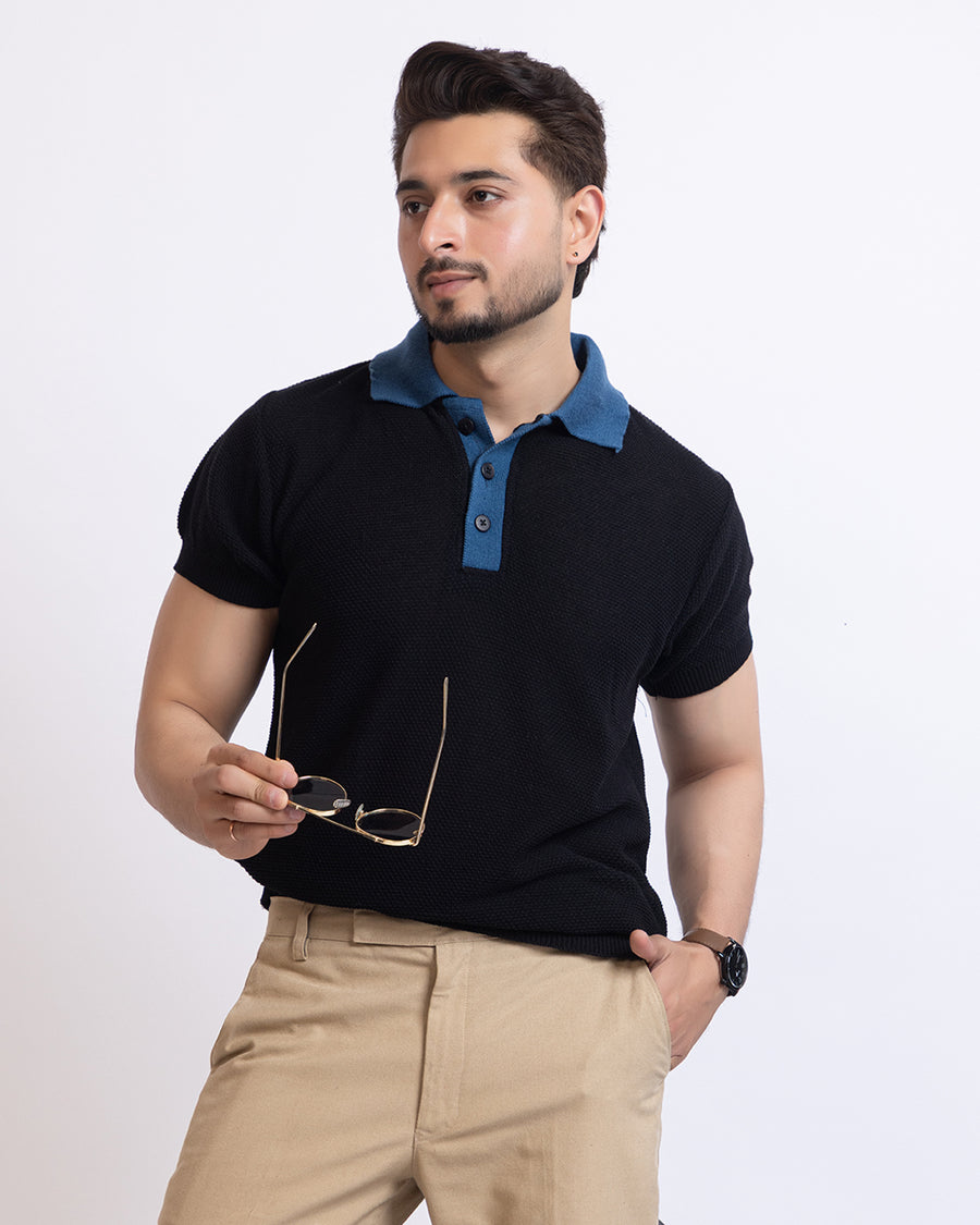 Premium Knit Polo That Looks ₹3000+ — Now ₹999 😮‍🔥
